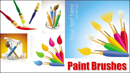 Vector Pinselmalerei