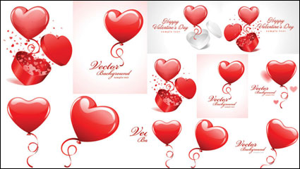 ++Red Heißluftballon clip art++
