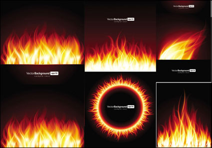 Schöne Flamme - Vector