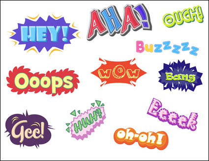 {Vielzahl von Graffiti-Text} Vector