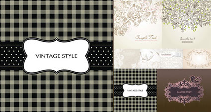 Elegantes Muster Material