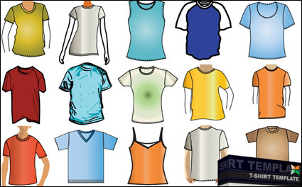 T-Shirt Vektor-Vorlage