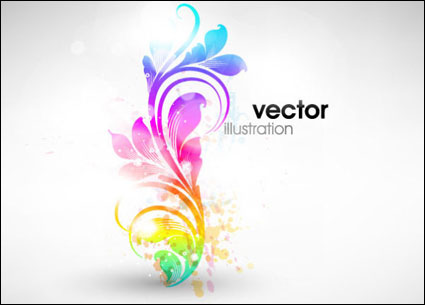 Symphony Mode Muster Vektor Material -5