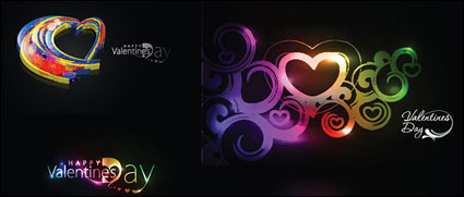 Valentinstag Symphony of Love Vector