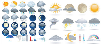 Wetter icon Vektor Material