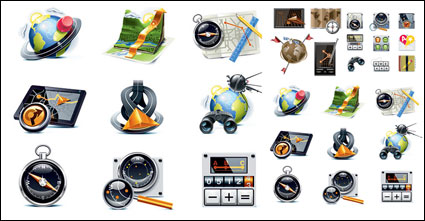 Lage auf der Karte Vektor Icon