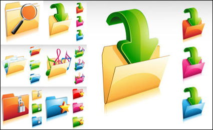Gorgeous Folder icon - Vector