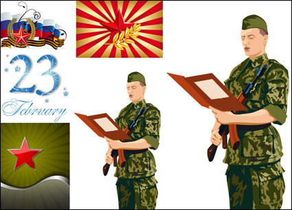 Fnfzackigen Stern und das Militär