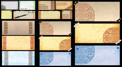 Feine Textur des Papiers
