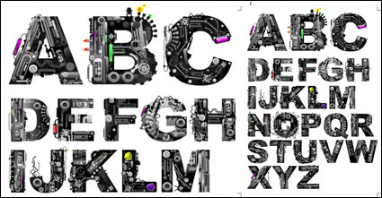 Mechanische Buchstaben