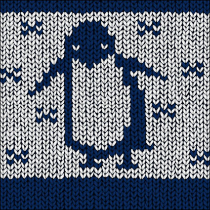 Feine Wolle Muster 04 - Vektor Material