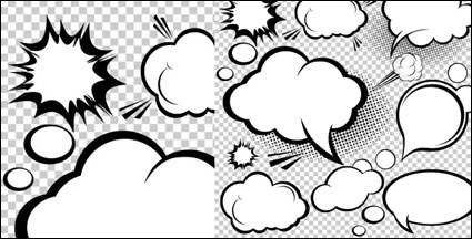 Cartoon-Stil Atompilz Schicht 02 - Vector