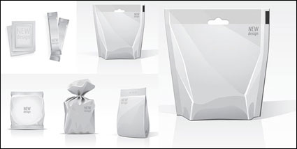 Blank Tasche Vorlage Vektor Material