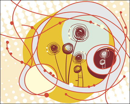 Schöne Illustrationen von Kinder 04 - Vector