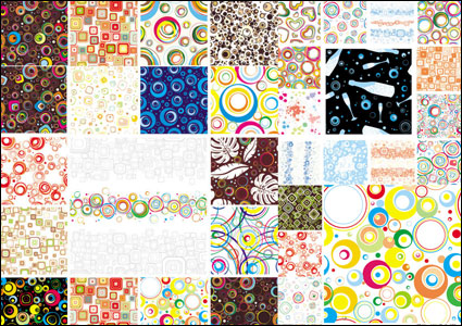 Bunte Vielfalt von Grafik-Design - Vektor-Material