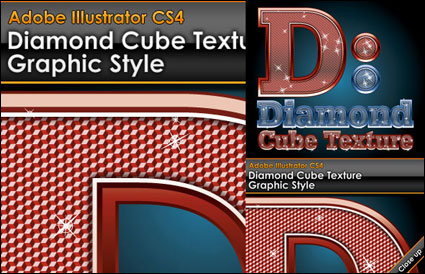 Diamant-Word Art Vektor Material
