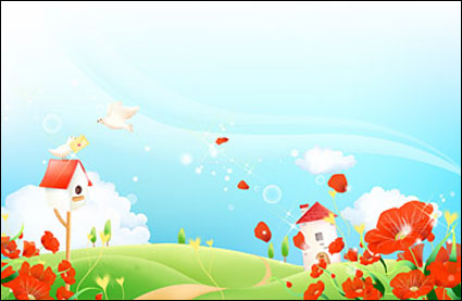 Dream Flower Landschaft