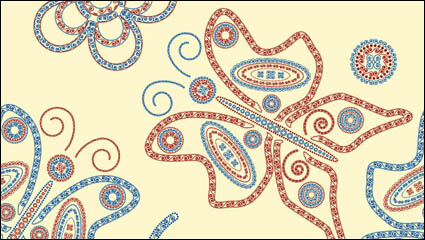 Spezielle Animal-Print-Muster Vektor Material -2