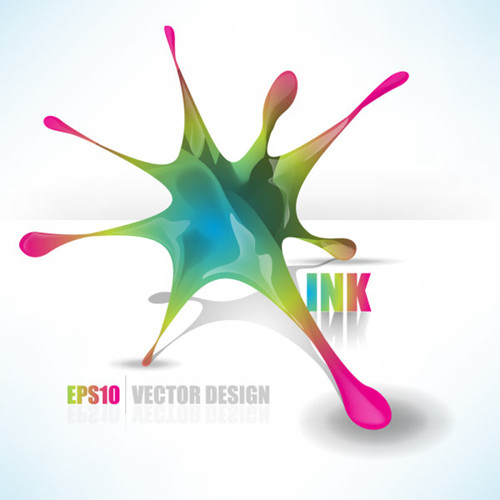 Exquisite dekorative abstrakte Muster 01 - Vector