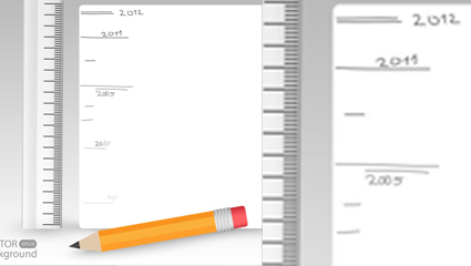 Realistische Lernen Stationery 041 - Vector