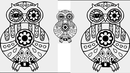 Owl Vektorgrafiken