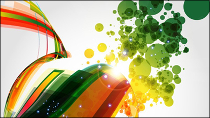 Symphony of dynamic light Vektor Hintergrundmaterial -5