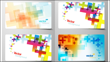 Schöne Karte Material 03 - Vektor Material