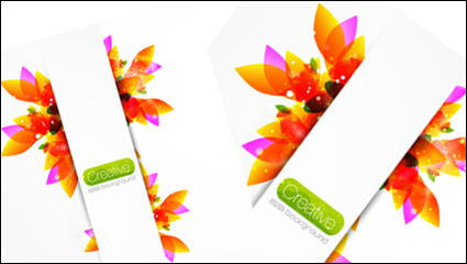 Kreative floral bunten Hintergrund Vektor Material -1
