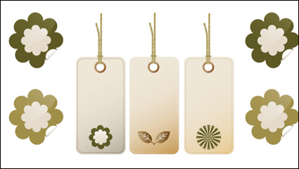 Bookmark feines Muster - Vector