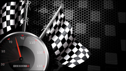 Racing Design-Hintergrund-Muster 04 - Vektor Material