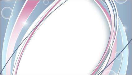 Elegante Blumen Vektor Hintergrundmaterial -1