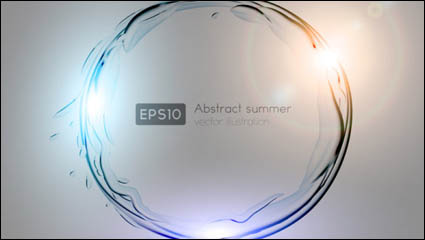 Licht Spritzmaterial 01 - Vector