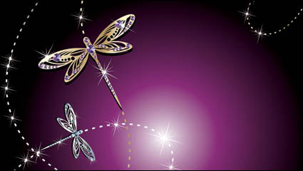 Fine Jewelry Libelle Vektor Material