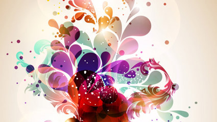 Fashion Hintergrundmaterial 02 - Vektor