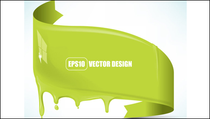 Fließende Pigment 02 - Vektor