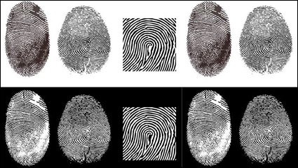 Fingerprint Vektor Material -2