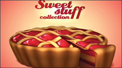 Die Desserts Material 04 - Vektor