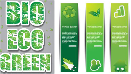 Low-Carbon Green Thema Design Vektor -1