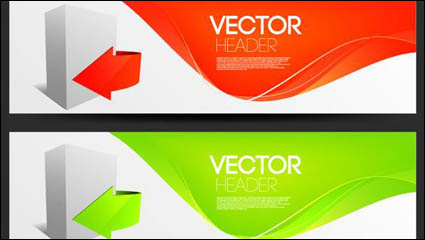 Fashion Pfeil Banner-Design Vektor Material -2