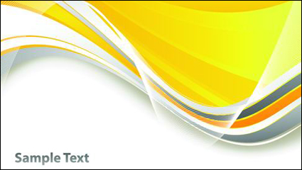 Leuchtend gelbe Linie Textfeld Vektor -1