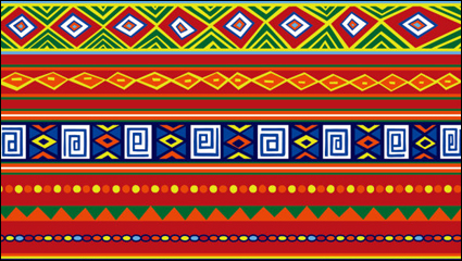 Bunter Hintergrund Muster - Vector