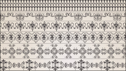 European-style Lochmuster 01 - Vector