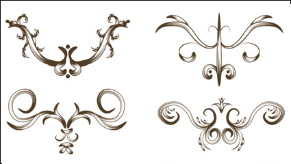 Feine Hintergrundmaterial Muster - Vector