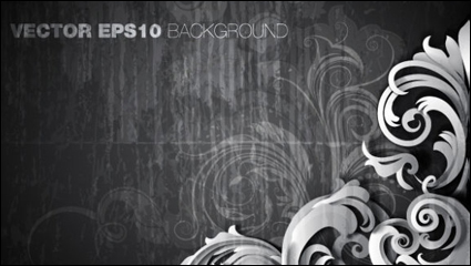 Exquisite Muster Hintergrund 04 - Vektor