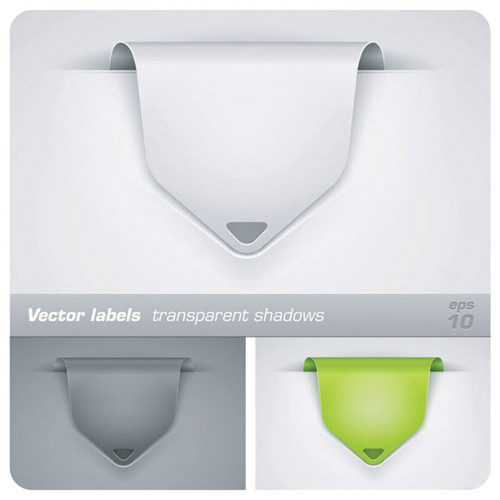 Schöne dekorative Kanten Vektor Material -2
