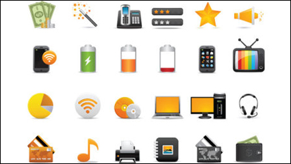 Schön und praktisch icon 02 - Vektor Material
