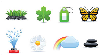 Eine Vielzahl von Icon-Set 01 - Vektor Material