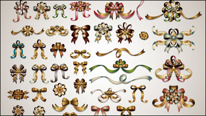 Ribbon-Label Thema Vektor Material -2
