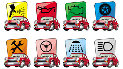 Cartoon Auto - Vektor