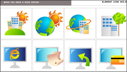 Raffinierte Symbole - Vector